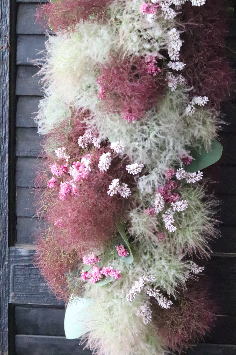 季節限定》スモークツリーのガーランドスワッグ – karen* flower store