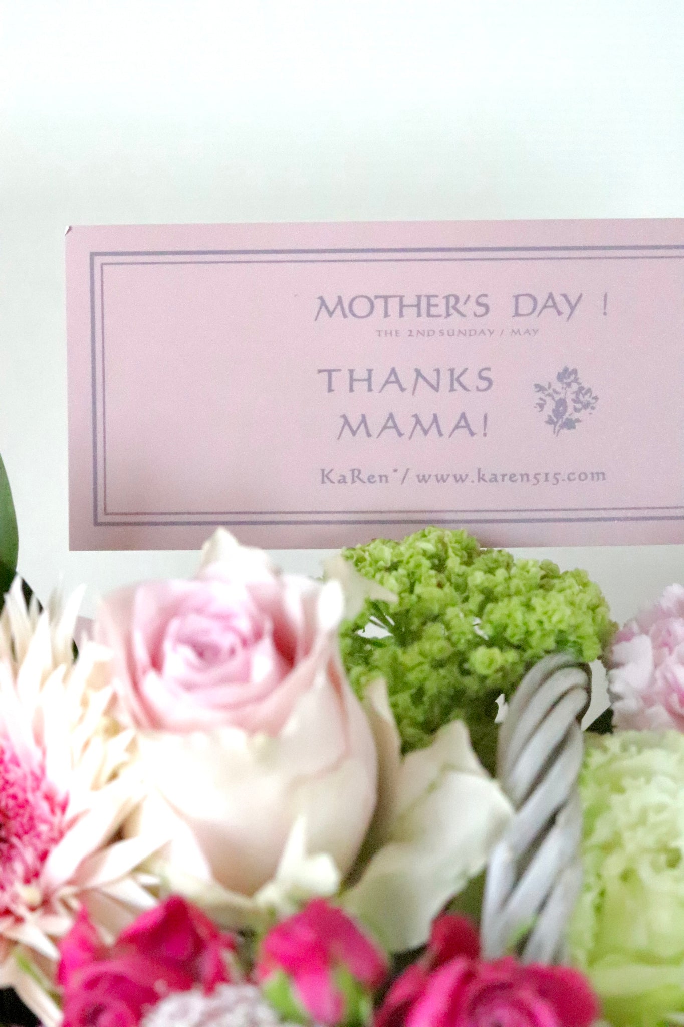 【宅配便】Mother's Day 2024　flower arrangement  《Lサイズ》 6000円